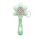 Генератор мыльных пузырей Sunflower Bubble Toy, в виде подсолнуха, зеленый - изображение 1