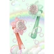 Генератор мыльных пузырей Sunflower Bubble Toy, в виде подсолнуха, зеленый - изображение 4