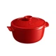 Каструля з кришкою Emile Henry Cookware 2,5 л червона (344525) - зображення 1