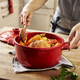 Кастрюля с крышкой Emile Henry Cookware 4 л красная (344540) - изображение 3