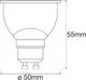 Osram Лампа світлодіодна LEDVANCE LEDSmart +WiFi PAR16 5W 2700-6500K GU10 димована - зображення 4