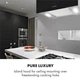Кухонна витяжка острівна Klarstein Chandelier L 60см - изображение 2