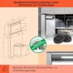 Кухонна витяжка Klarstein Royal Flush Eco 60см біла - изображение 5