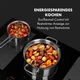 Варильна поверхня Індукційна плита Klarstein Delicatessa 90 Flex чорна - изображение 6