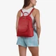 Рюкзак женский кожаный Regina Notte Backpack 2913 Красный - изображение 2