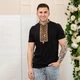 Трикотажна вишиванка чоловіча MEREZHKA розмір 3XL - зображення 6