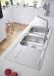 Кухонна мийка GROHE Sink K500 31588SD0 зі змішувачем BauLoop 31368001 - зображення 5