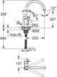 Кухонна мийка GROHE Sink K500 31588SD0 зі змішувачем BauLoop 31368001 - зображення 8