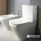 Чаша унітаза підлогова DURAVIT DuraStyle 215509 без бачка та сидіння - зображення 3