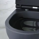 Унитаз подвесной AM.PM Spirit V2.0 C701700MBSC FlashClean c сиденьем SoftClose дюропласт черный - изображение 5