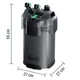 Внешний фильтр для аквариума Tetra External EX-1500 Plus 17W, 1900л/ч 300-600л №302785 - изображение 4