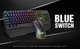 Механическая комбинированная клавиатура и мышь RGB Havit HV-KB389L (немецкая раскладка) - изображение 2