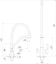 Смеситель-кран кухонный с подключением к фильтру GLOBUS LUX Lazer GLLR-0800-08-02 - изображение 6