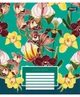 Набор школьных тетрадей 10шт А5/60 кл. 1В Floral series 766464 - изображение 3