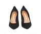 Туфлі човники жіночі Bravo Moda 0059/CZARNY ZAMSZ 36 Чорний - изображение 4