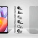 Гидрогелевая пленка ArmorStandart Anti-spy для смартфона Xiaomi Redmi A2/A2+ (ARM66581) - изображение 2