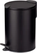 Ведро с педалью Kela Mats 3 л Black (4025457236143) - изображение 1