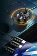 Автомобильное зарядное устройство 2 USB + кабель для всех видов телефонов 3.4A Dual USB Car Charger, Usams (CC119TC01) - изображение 3