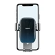 Автодержатель в авто для мобильных на дефлектор Glaze Gravity Car Mount Black, Baseus (SUYL-LG01) - изображение 5