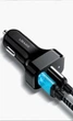 Автомобільний зарядний пристрій 2 USB + кабель Lightning для Iphone 2.1A Kit King Tu Series Dual USB, Usams (NTU35LC13TZ) - зображення 2
