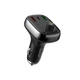 FM-трансмиттер модулятор + зарядное 2USB+1Type-C, Micro-SD, Comprehensive FM Transmitter, Charome (6974324910267) - изображение 1