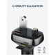 FM-трансмиттер модулятор + зарядное 2USB+1Type-C, Micro-SD, Comprehensive FM Transmitter, Charome (6974324910267) - изображение 3