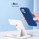 Бездротова зарядка Qi 3in1 Wireless Charger Remax RP-W60 | 22W, Watch/Airpods/Phone, LED light| white - зображення 3