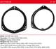 Проставки под динамики 165 мм / 6.5" ACV 271230-05 для автомобилей Opel, BMW, Mecedes, Nissan, Renault, Fiat - изображение 6