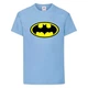 Футболка детская Марвел (Marvel & DC) светло-голубой (batman-blue) 116 см - изображение 1