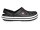 Унісекс крокси Crocs Crocband Black M6-W8 38-39р. (23,8 см) Чорні - зображення 1