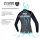 Мужской рашгард для MMA Power System 010 Combat S Grey/Black - изображение 8
