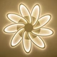 Люстра світлодіодна стельова LUMINARIA LORENA 150W 9R 810/50 APP WHITE 220V IP20, LED світильник з пультом ДУ - зображення 3