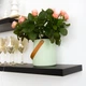 Ваза для квітів MVM MY HOME декоративна 17.5 см Оливкова (DH-FLOWERS-10 OLIVE) - зображення 4