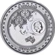 Срібна монета 1oz Терра 5 доларів 2022 Токелау - зображення 2