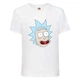 Футболка Рик и Морти (Rick and Morty) белая 164 см - изображение 1