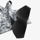Спортивный топ для бега женский Nike Bra DX1778-010 XS Black/Black/White (196156350547) - изображение 3