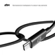 Дата кабель USB 2.0 AM to USB-C 1.2m AMD718BL black Armorstandart (ARM64372) - изображение 3