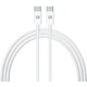 Дата кабель USB-C to USB-C 1.0m ABMM093 white Armorstandart (ARM63471) - зображення 1