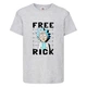 Футболка Рик и Морти 9 (Rick and Morty) серая 164 см - изображение 1