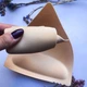 Анатомические чашки-вкладыши треугольники с пуш ап для купальника Po Fanu бежевые 70 (65C-70B-75A) AT-PUSHBE-70 - изображение 6