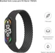 Ремешок ArmorStandart Braided Solo Loop для Xiaomi Mi Band 7/6/5/4 Size L Charcoal (ARM58759) - изображение 2