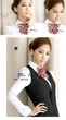 Жіноча Bow Tie House метелик синя в полоску 00536 - зображення 2