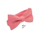 Метелик Bow Tie House ніжно-рожевий лляний 08188 - зображення 2