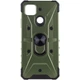 Ударостійкий чохол Epik Ring для Xiaomi Redmi 9C / 10A TPU+PC, Кільце-тримач, Зелений/Army green - зображення 1