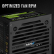 Блок питания Aerocool PGS VX-500plus 500W (AEROPGSVX-500PLUS-80) - изображение 2