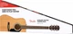 Акустична гітара (набір) Fender FA-115 DREADNOUGHT PACK NATURAL WN V2 - зображення 2