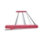 Сушилка для белья и одежды Garment Rack With Wheels напольная раскладная 3 яруса Розовая - изображение 7