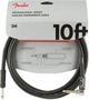 Кабель інструментальний FENDER CABLE PROFESSIONAL SERIES 10' ANGLED BLACK (228459) - зображення 1