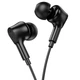 Наушники проводные HOCO Ingenious universal earphones with microphone M102 Black - изображение 4