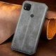 Кожаный чехол книжка GATMEN PREMIUM Cubic (PU) для Xiaomi Redmi 9C Grey - изображение 5